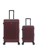 2-Piece Hard-Shell Suitcase Set GSTAAD - Large and Cabin