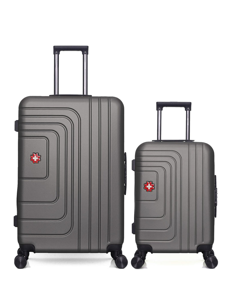 SWISS KOPPER - LOT DE 2 - Valises grand format et cabine RUTI