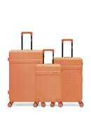 WOHLEN - 3-piece hard-shell suitcase set - Large suitcase, Medium suitcase and Cabin S - SWISS KOPPER