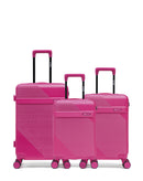 WOHLEN - 3-piece hard-shell suitcase set - Medium suitcase, Cabin S and Cabin XS - SWISS KOPPER