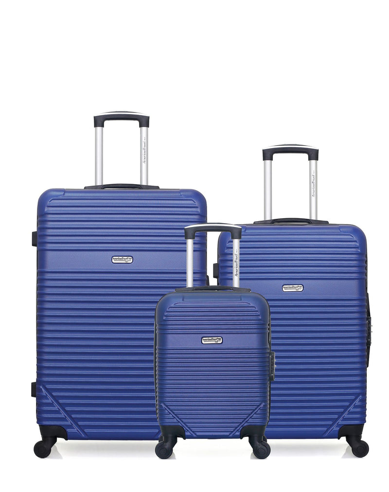 3 Luggages Bundle Large 75cm, Medium 65cm and Underseat 46cm MEMPHIS