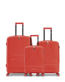 GALINA - 3-piece hard-shell suitcase set - Large suitcase, Medium suitcase and Cabin S - OBAGO