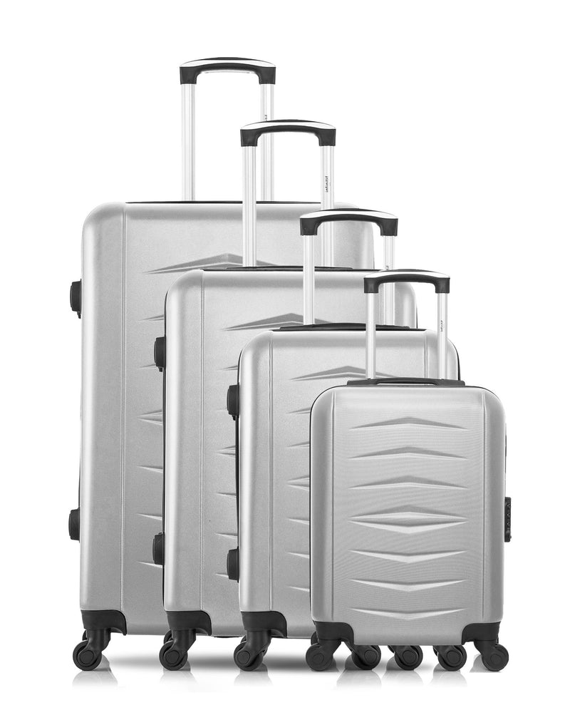 4 Luggages Bundle Large 75cm, Medium 65cm, Cabin 55cm and Underseat 46cm