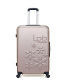 LPB LUGGAGE ELEONOR - 4-piece luggage set in ABS (large suitcase, medium suitcase, cabin S and vanity case)