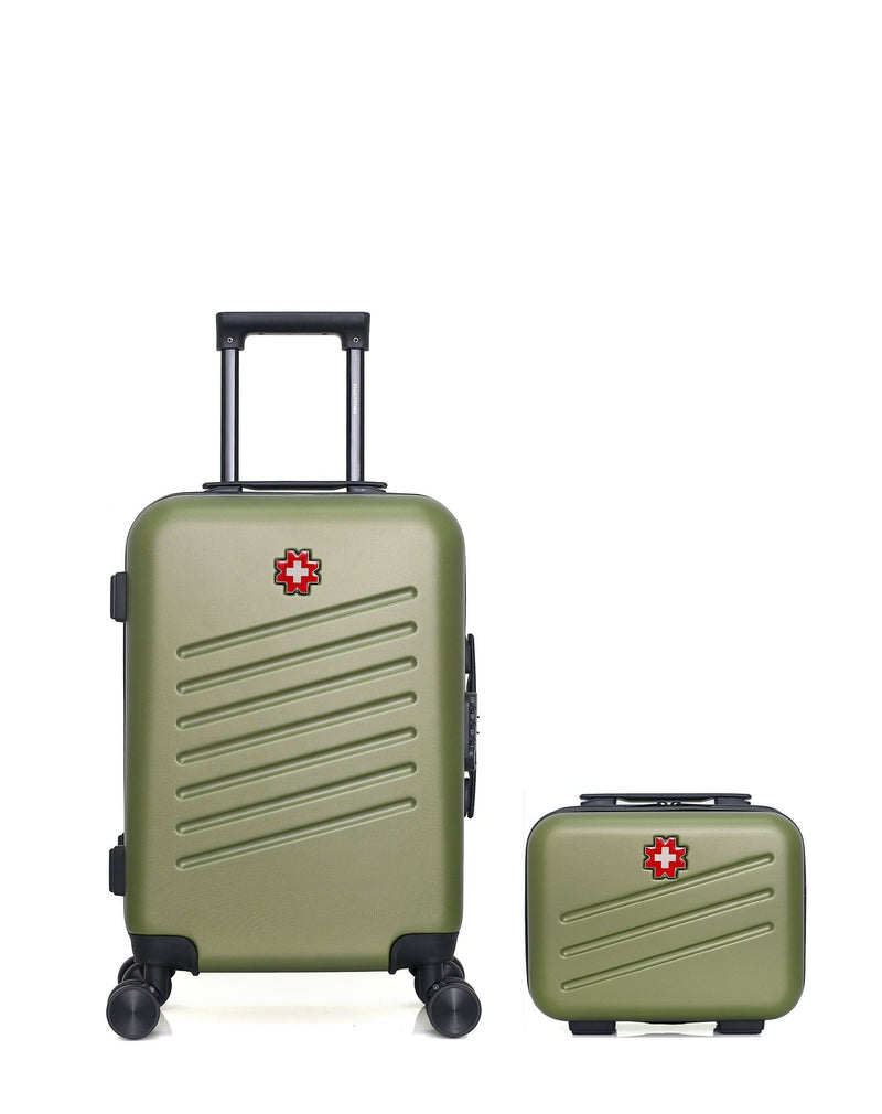 2 Luggage Bundle Cabin 55cm and Vanity Case ZURICH