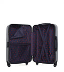 LPB LUGGAGE HAMBOURG - 3-piece luggage set in ABS (medium suitcase, cabin S and vanity case)