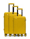 HYDRA - 3-piece hard-shell suitcase set - Large suitcase, Medium suitcase and Cabin S - OBAGO