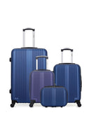 4 Luggage Bundle Large 75cm, Cabin 55cm and Underseat 46cm LIPARI