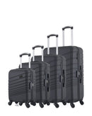 4 Luggage Bundle Large 75cm, Medium 65cm, Cabin 55cm and Underseat 46cm TIGRE-M