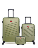 3 Luggage Bundle Large 75cm, Cabin 55cm and Vanity Case ZURICH