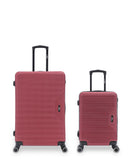 WAGRAM - 2-piece hard-shell suitcase set - Large suitcase and Cabin S - BLUESTAR