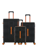 3-Piece Hard-Shell Suitcase Set EVERGLADES - Large, Medium and XS Cabin