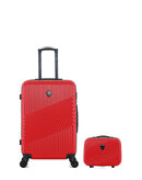 2 Luggages Bundle Medium 65cm and Vanity Case PETER