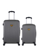 2 Luggage Bundle Medium 65cm and Cabin 55cm AGATA