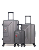 SWISS KOPPER - LOT DE 3 - Valises grand format, weekend et cabine XXS RUTI
