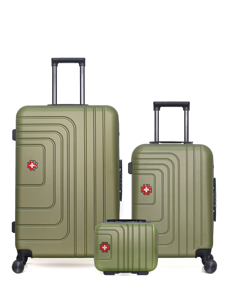 SWISS KOPPER - LOT DE 3 - Valises grand format, cabine et vanity RUTI