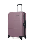 Set of 2 large suitcases and MIAMI weekend suitcase