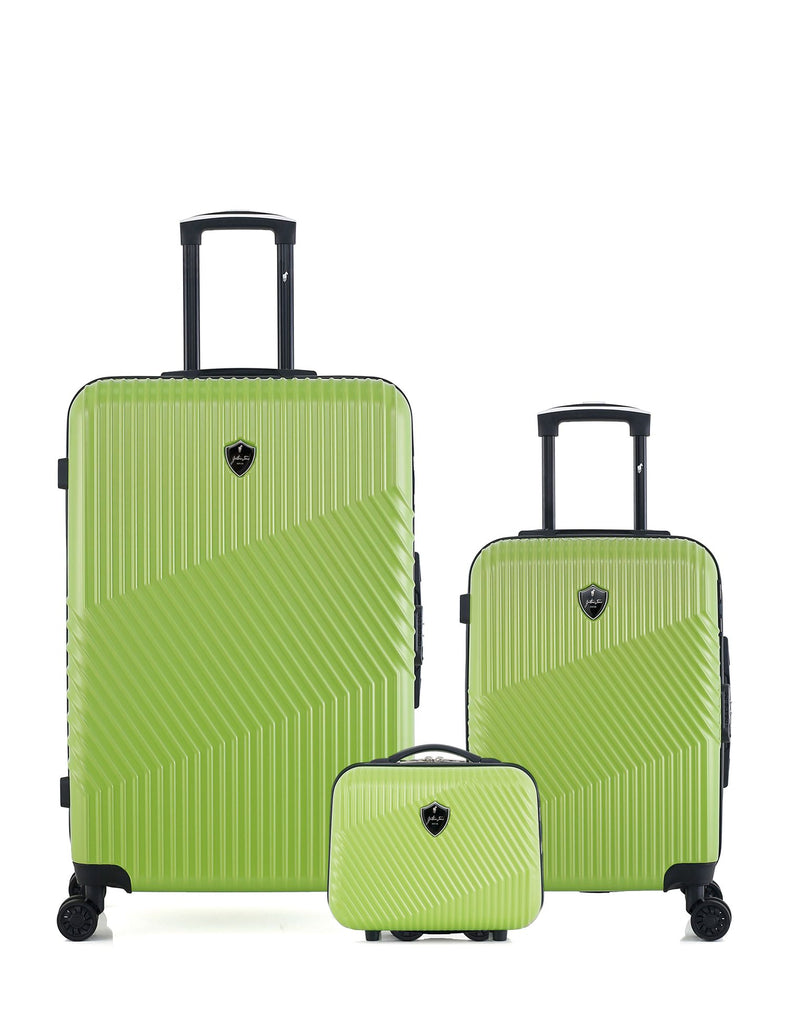 3 Luggages Bundle Large 75cm, Cabin 55cm and Vanity Case PETER