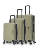 WAGRAM - 3-piece hard-shell suitcase set - Large suitcase, Medium suitcase and Cabin S - BLUESTAR