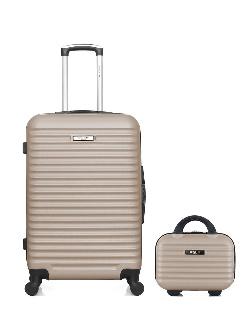 2 Luggages Bundle Medium 65cm and Vanity Case BRAZILIA