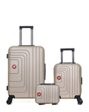SWISS KOPPER - LOT DE 3 - Valises weekend, cabine XXS et vanity RUTI