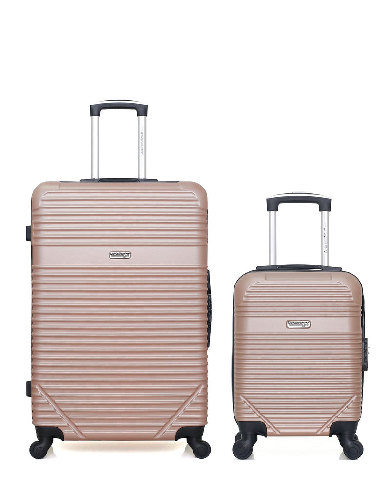 2 Luggages Bundle Large 75cm and Underseat 46cm MEMPHIS