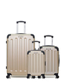3 Luggage Bundle Large 75cm, Cabin 55cm and Underseat 46cm MADRID
