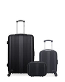 3 Luggage Bundle Large 75cm, Underseat 46cm and Vanity Case LIPARI