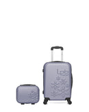 2 Luggages Bundle Cabin 55cm and Vanity Case ELEONOR