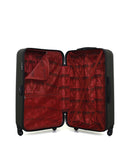 BLUESTAR - LOT DE 3 - Valises grand format, weekend et cabine LONDON