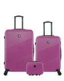3 Luggages Bundle Large 75cm, Medium 65cm and Vanity Case PETER