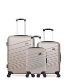 3 Luggages Bundle Medium 65cm, Cabin 55cm and Underseat 46cm TIGRE