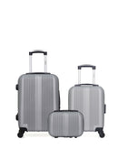 3 Luggage Bundle Cabin 55cm, Underseat 46cm and Vanity Case LIPARI