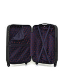 3 Luggage Bundle Medium 65cm Cabin 55cm Underseat 46 cm Nais - LPB