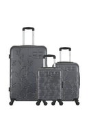3 Luggage Bundle Large 75cm, Cabin 55cm and Underseat 46cm NAIS