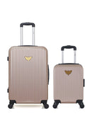 2 Luggage Bundle Medium 65cm and Underseat 46cm AGATA
