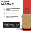 WAGRAM - Medium hard-shell suitcase - BLUESTAR