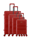 LYNDA-O - 4-piece hard-shell suitcase set - Large suitcase, Medium suitcase, Cabin S and Cabin XS - LPB LUGGAGE