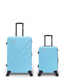 YELLOWSTONE - 2-piece hard-shell suitcase set - Large suitcase and Cabin S - AMERICAN TRAVEL
