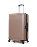 WAVE PARIS - 2-Piece Luggage Set - Large Suitcase and Vanity Case SELENGA