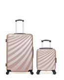2 Luggage Bundle Large 75cm and Underseat 46cm DANUBE