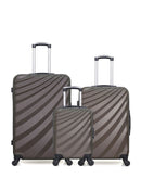 3 Luggage Bundle Large 75cm Medium 65cm Cabin 45cm Danube