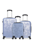 3 Luggage Bundle Medium 65cm Cabin 55cm Underseat 46 cm Nais - LPB
