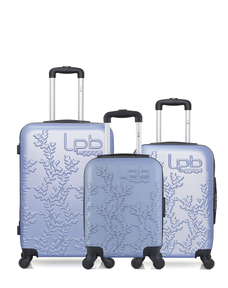 3 Luggage Bundle Medium 65cm Cabin 55cm Underseat 46 cm Nais - LPB