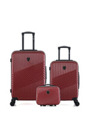 3 Luggages Bundle Medium 65cm, Cabin 55cm and Vanity Case PETER