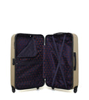 3 Luggage Bundle Large 75cm, Medium 65cm and Underseat 46cm NAIS