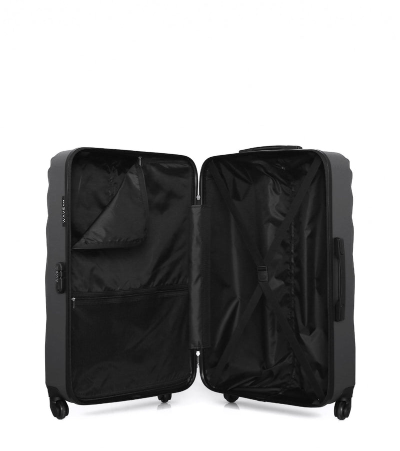 3 Luggage Set Large 75cm Medium 65cm Cabin 55cm Danube