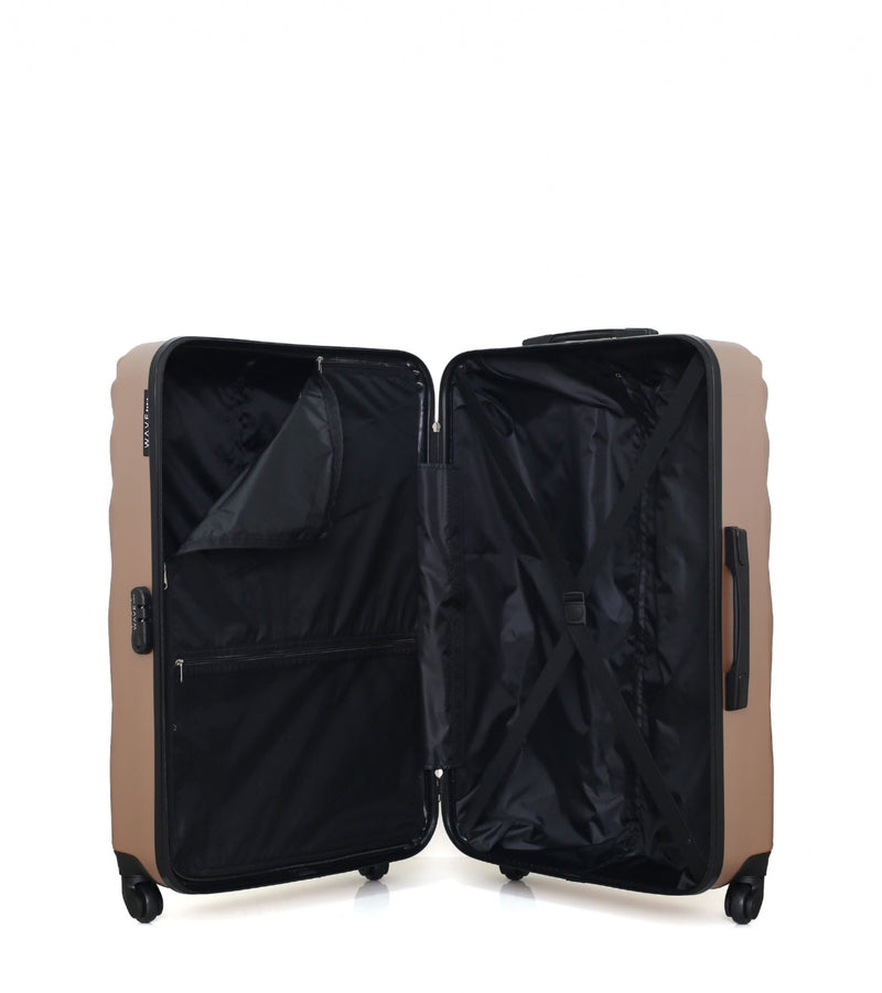 3 Luggage Set Large 75cm Medium 65cm Cabin 55cm Danube