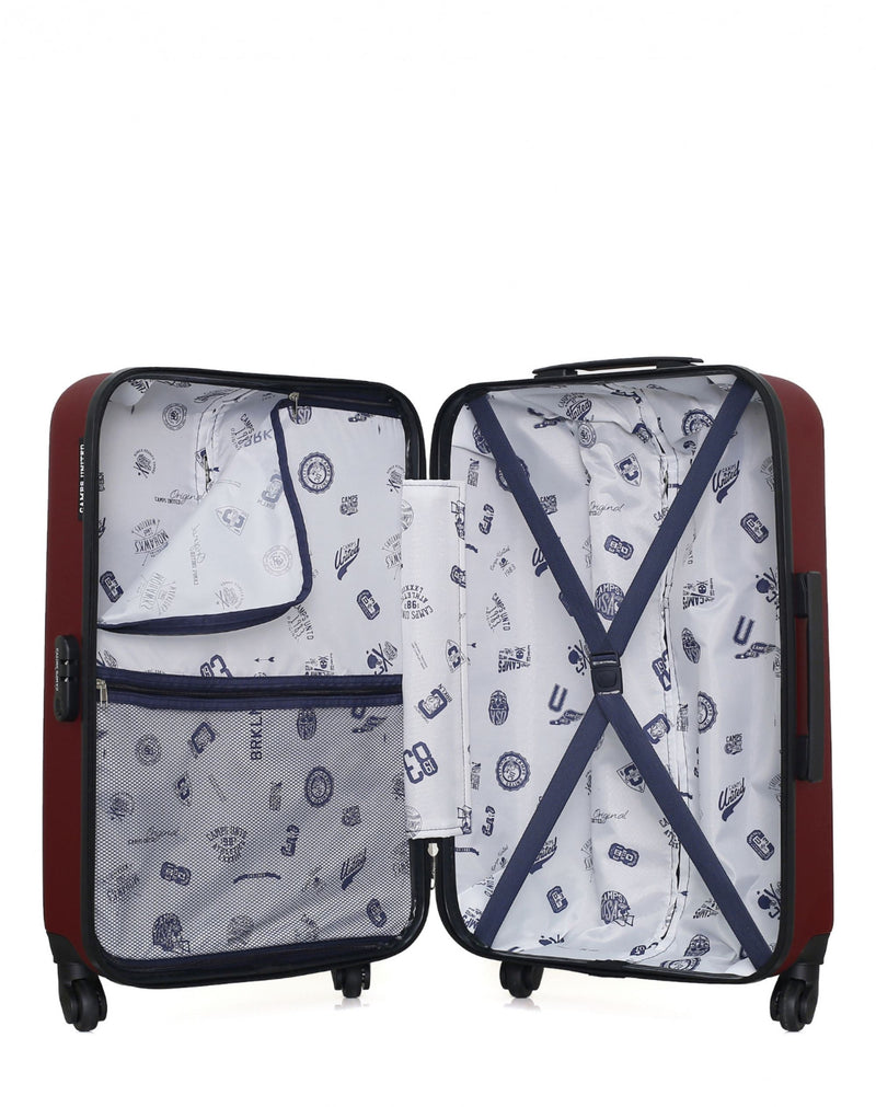 2 Luggage Bundle Medium 65cm and Cabin 55cm BROWN