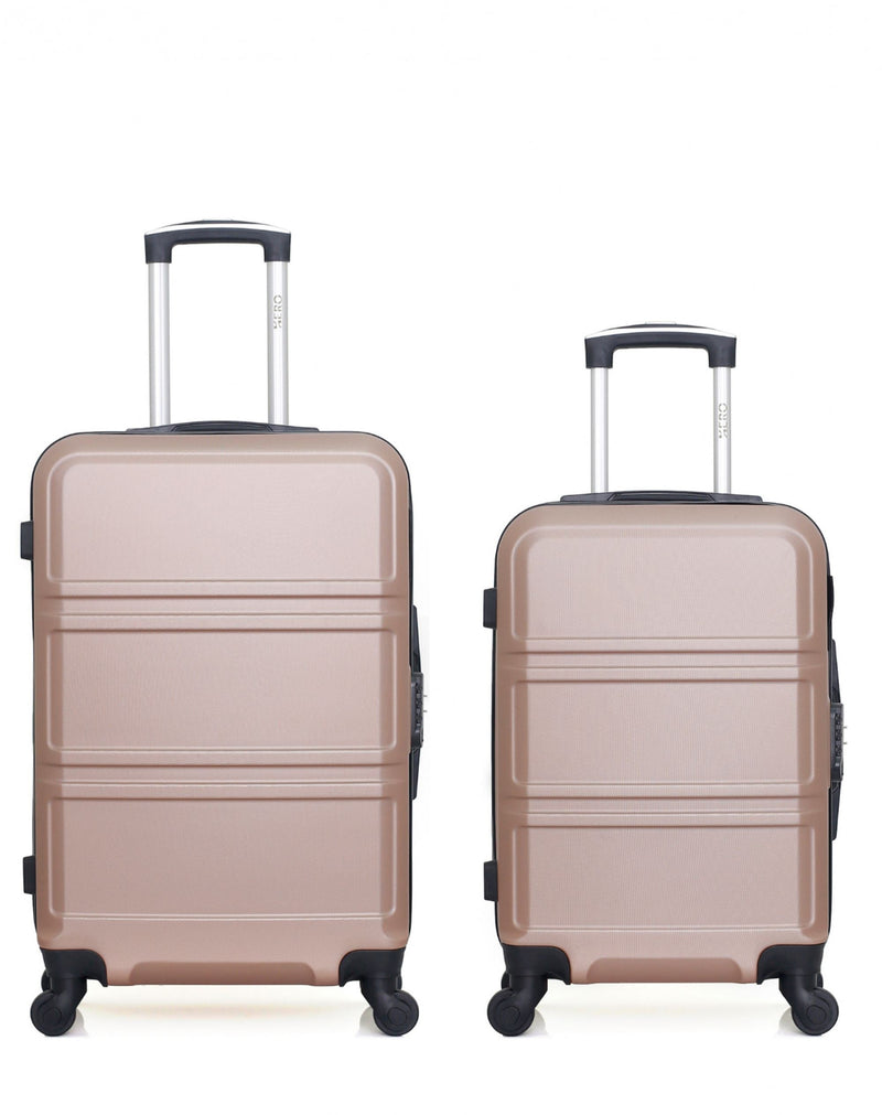 2 Luggage Bundle Medium 65cm Cabin 55cm Utha